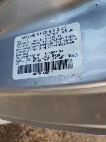 Foto 10 de la subasta – 2012 INFINITI G37 BASE con VIN JN1CV6FE7CM201611