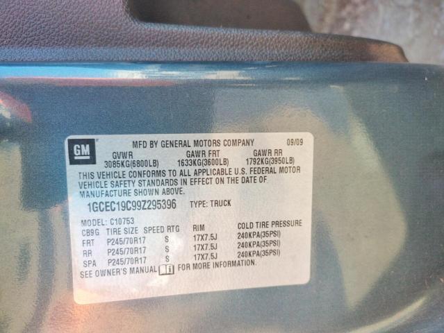 Photo 10 from auction – 2009 CHEVROLET SILVERADO with VIN 1GCEC19C99Z295396