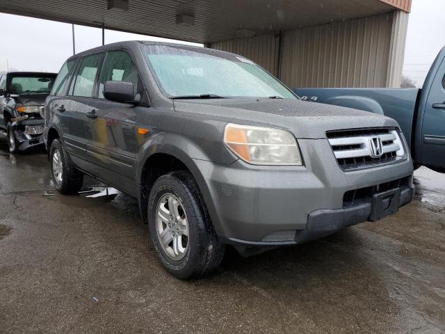 Photo 1 from auction – 2007 HONDA PILOT LX with VIN 2HKYF181X7H530011