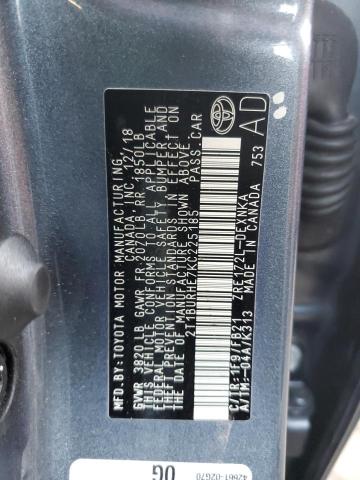 Photo 10 from auction – 2019 TOYOTA COROLLA L with VIN 2T1BURHE7KC225185
