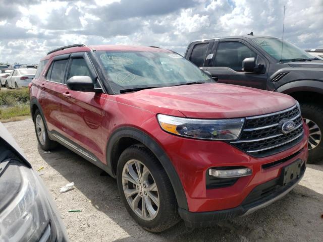 FORD EXPLORER X 2021 with VIN 1FMSK7DH7MGB93347 - Photo from auction