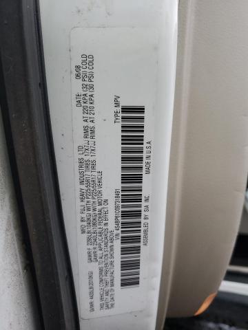 Photo 10 from auction – 2009 SUBARU OUTBACK 2. with VIN 4S4BP61C097318491