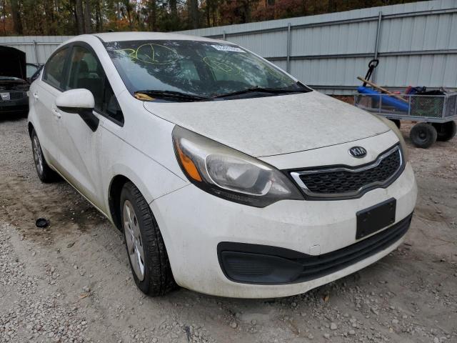 KIA RIO EX 2014 with VIN KNADN4A3XE6369453 - Photo from auction