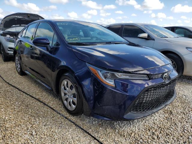 TOYOTA COROLLA LE 2021 with VIN 5YFEPMAE2MP252380 - Photo from auction