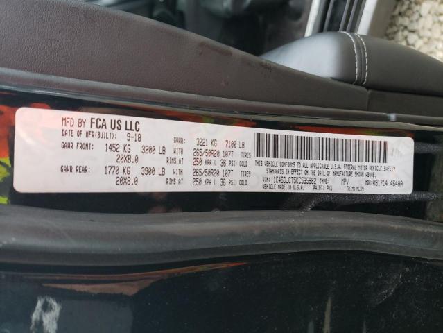 Photo 10 from auction – 2019 DODGE DURANGO R/ with VIN 1C4SDJCT5KC535982