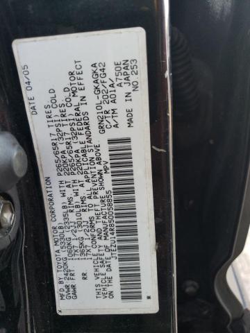 Photo 10 from auction – 2005 TOYOTA 4RUNNER SR with VIN JTEZU14R850058855