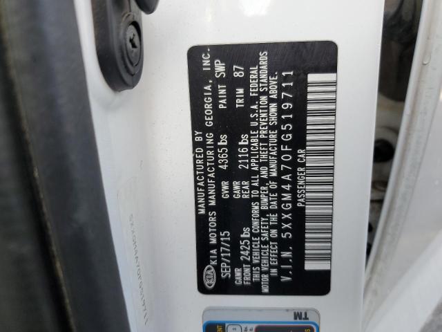 Photo 10 from auction – 2015 KIA OPTIMA LX with VIN 5XXGM4A70FG519711