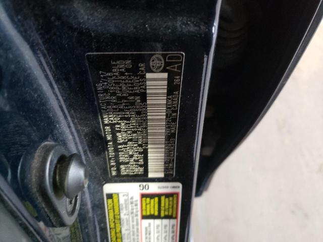 Photo 10 from auction – 2017 TOYOTA COROLLA L with VIN 2T1BURHE9HC893935