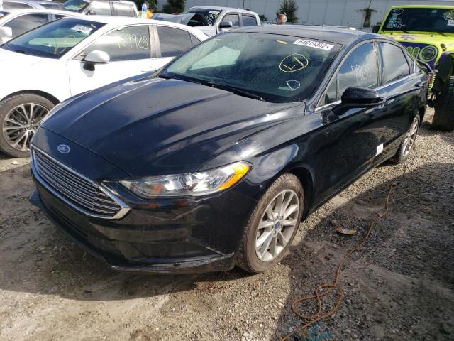 Photo 2 from auction – 2017 FORD FUSION SE with VIN 3FA6P0HD8HR240539