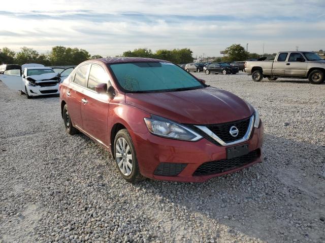 NISSAN SENTRA S 2017 with VIN 3N1AB7AP1HY282124 - Photo from auction