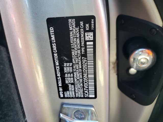 Photo 10 from auction – 2022 ROLLS-ROYCE GHOST with VIN SCATV0C05NU209297
