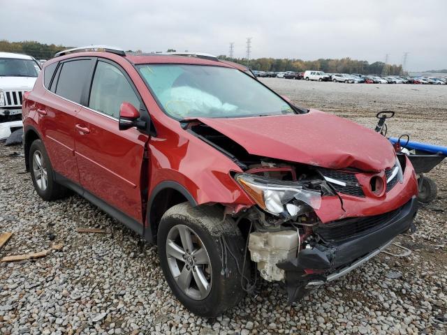 TOYOTA RAV4 XLE 2015 with VIN 2T3WFREV0FW206604 - Photo from auction