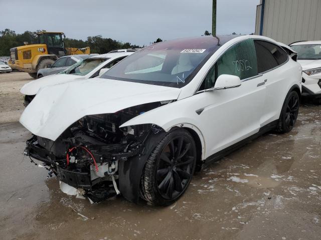 Photo 2 from auction – 2016 TESLA MODEL X with VIN 5YJXCBE28GF008113