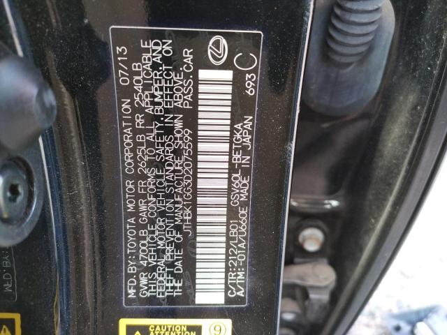 Photo 10 from auction – 2013 LEXUS ES 350 with VIN JTHBK1GG3D2075599