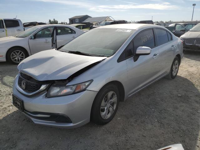 Photo 2 from auction – 2014 HONDA CIVIC LX with VIN 19XFB2F54EE220579