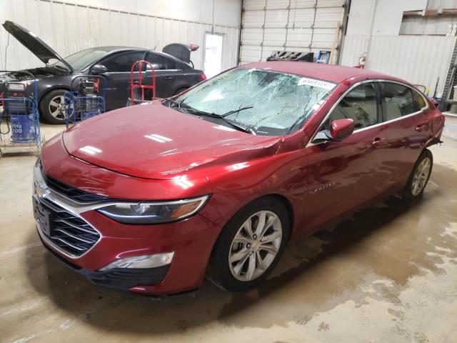 Photo 2 from auction – 2021 CHEVROLET MALIBU LT with VIN 1G1ZD5ST6MF059226