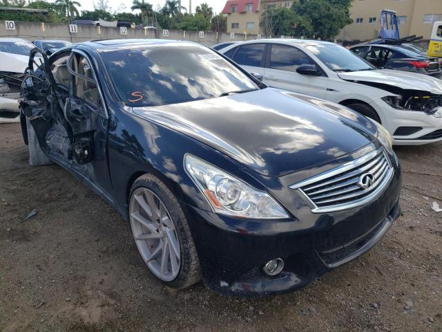 INFINITI G37 BASE 2012 with VIN JN1CV6APXCM623381 - Photo from auction