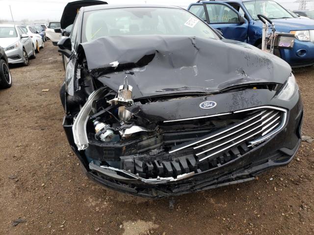 Photo 9 from auction – 2019 FORD FUSION SE with VIN 3FA6P0LU1KR185141