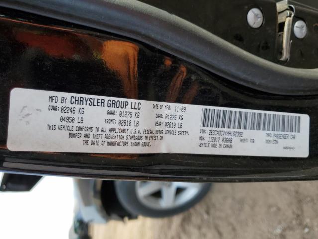Photo 10 from auction – 2010 DODGE CHARGER SX with VIN 2B3CA3CV4AH162392