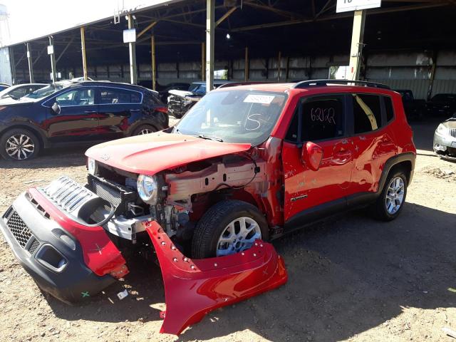 Photo 2 from auction – 2018 JEEP RENEGADE L with VIN ZACCJABB0JPH33353