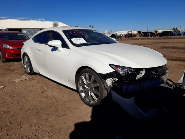LEXUS RC 350 2015 with VIN JTHHE5BC1F5006599 - Photo from auction