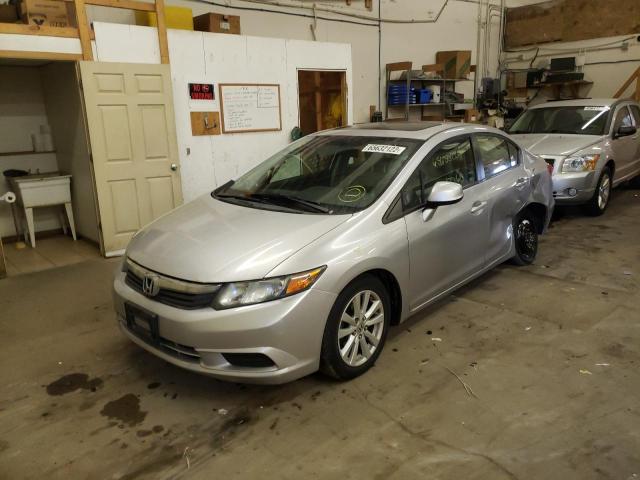 Photo 2 from auction – 2012 HONDA CIVIC EXL with VIN 19XFB2F99CE012603