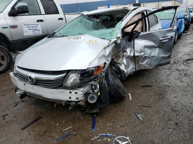 Photo 2 from auction – 2012 HONDA CIVIC LX with VIN 19XFB2F50CE342921