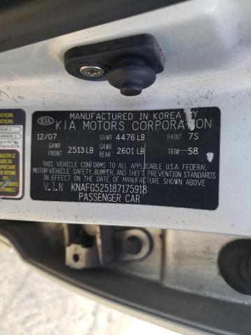 Photo 10 from auction – 2008 KIA RONDO BASE with VIN KNAFG525187175918