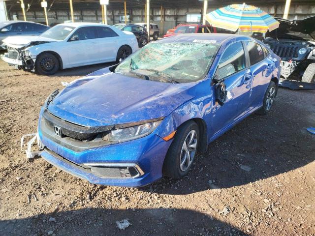 Photo 2 from auction – 2019 HONDA CIVIC LX with VIN 19XFC2F62KE047775
