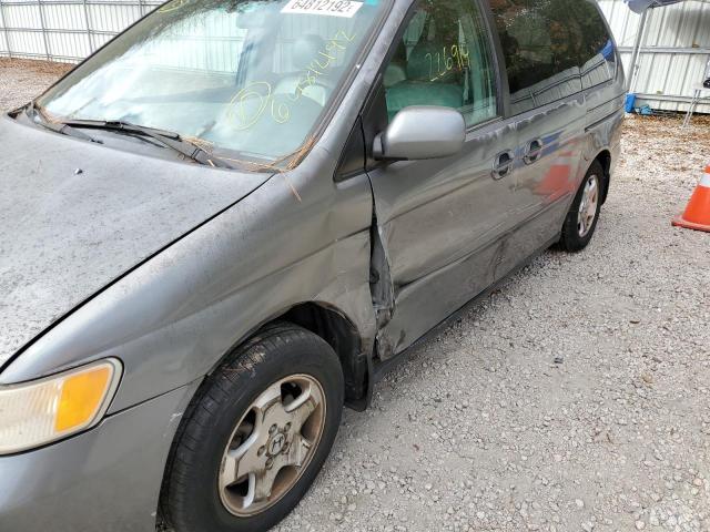 Photo 9 from auction – 2001 HONDA ODYSSEY EX with VIN 2HKRL18611H557596