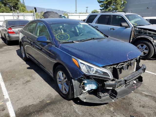 Photo 1 from auction – 2017 HYUNDAI SONATA SE with VIN 5NPE24AF5HH446654