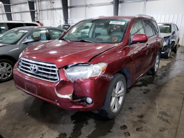 Photo 2 from auction – 2009 TOYOTA HIGHLANDER with VIN JTEES42A392150808