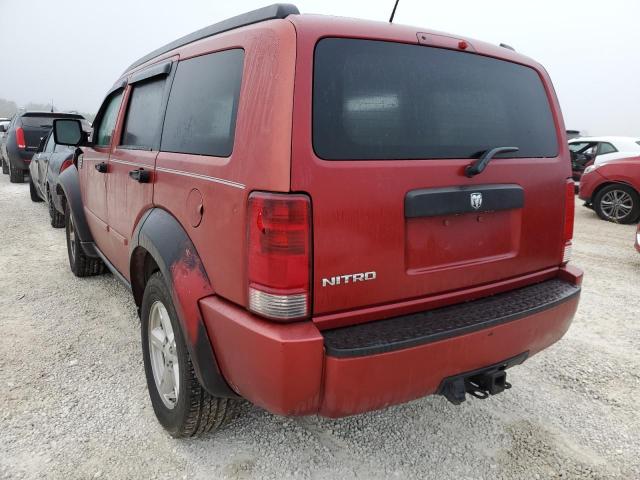 Photo 3 from auction – 2008 DODGE NITRO SXT with VIN 1D8GT28K58W167133
