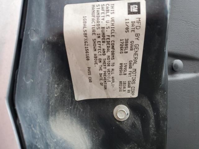 Photo 10 from auction – 2006 SATURN ION LEVEL with VIN 1G8AL58FX6Z156160