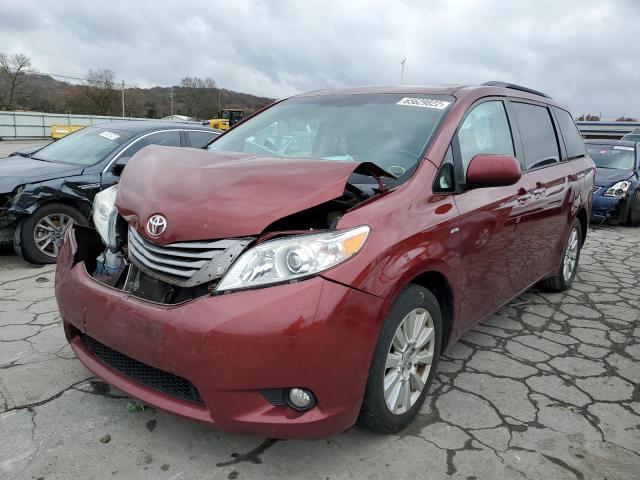 Photo 2 from auction – 2017 TOYOTA SIENNA XLE with VIN 5TDDZ3DC5HS187564