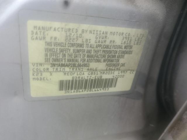 Photo 10 from auction – 2011 NISSAN SENTRA 2.0 with VIN 3N1AB6AP2BL664953