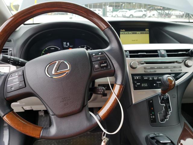 Photo 9 from auction – 2010 LEXUS RX 450 with VIN JTJBC1BA6A2402717