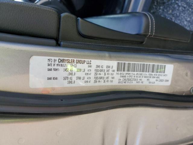 Photo 10 from auction – 2014 JEEP GRAND CHER with VIN 1C4RJFBGXEC373019