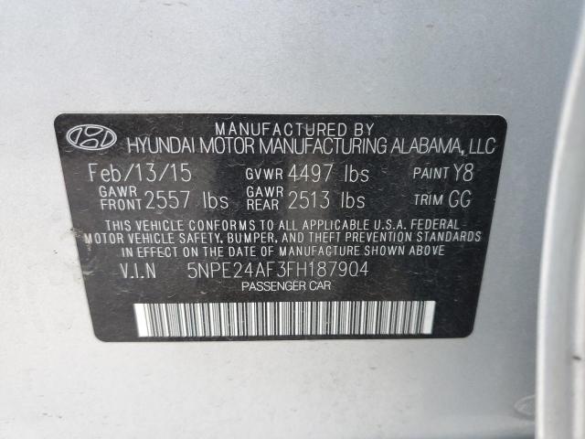 Photo 10 from auction – 2015 HYUNDAI SONATA SE with VIN 5NPE24AF3FH187904