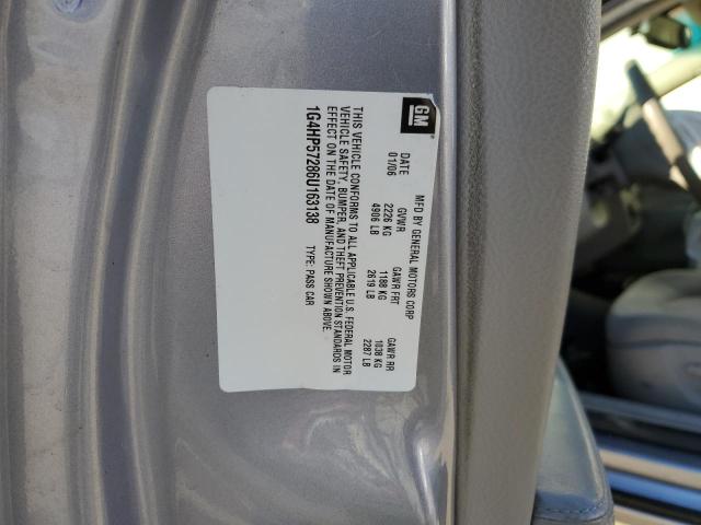 Photo 10 from auction – 2006 BUICK LUCERNE CX with VIN 1G4HP57286U163138