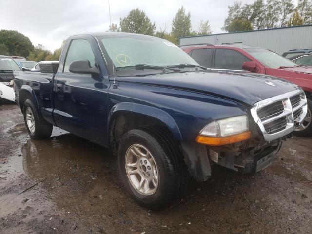 DODGE DAKOTA SXT 2004 with VIN 1D7FL16KX4S621391 - Photo from auction