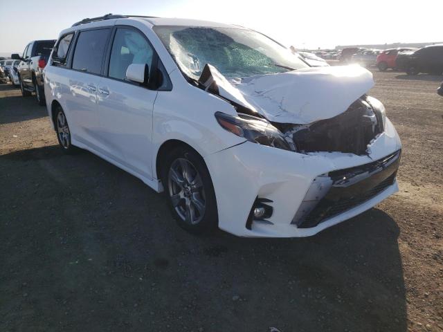 TOYOTA SIENNA SE 2018 with VIN 5TDXZ3DC5JS921171 - Photo from auction
