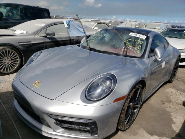 Photo 2 from auction – 2020 PORSCHE 911 CARRER with VIN WP0AB2A90LS228337