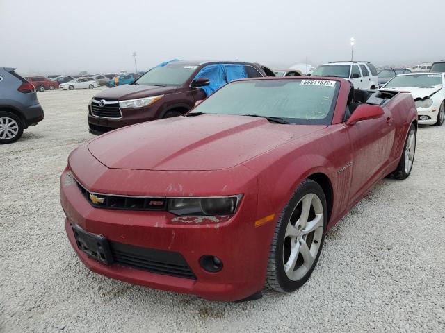 Photo 2 from auction – 2015 CHEVROLET CAMARO LT with VIN 2G1FC3D32F9117318