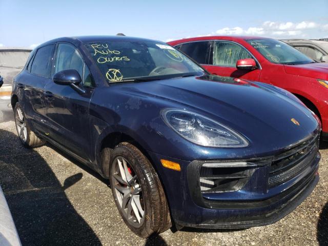 PORSCHE MACAN S 2022 with VIN WP1AG2A58NLB21594 - Photo from auction