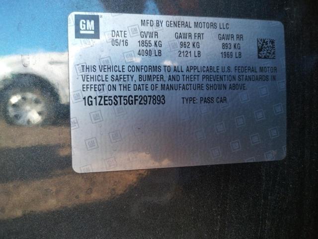 Photo 10 from auction – 2016 CHEVROLET MALIBU LT with VIN 1G1ZE5ST5GF297893