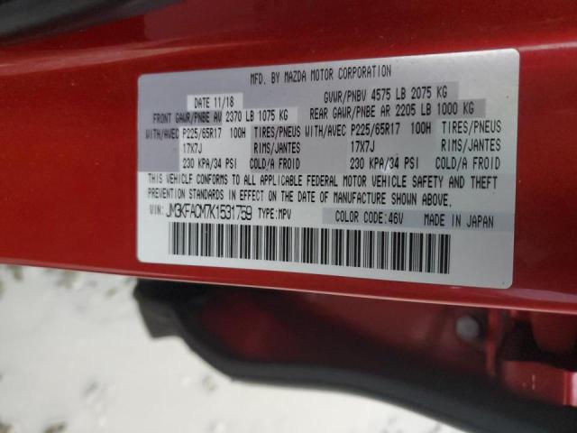 Photo 10 from auction – 2019 MAZDA CX-5 TOURI with VIN JM3KFACM7K1531759