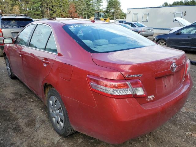 Photo 3 from auction – 2010 TOYOTA CAMRY BASE with VIN 4T4BF3EK6AR037049