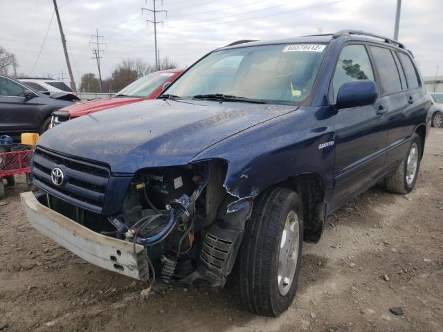 Photo 2 from auction – 2005 TOYOTA HIGHLANDER with VIN JTEEP21A940061305