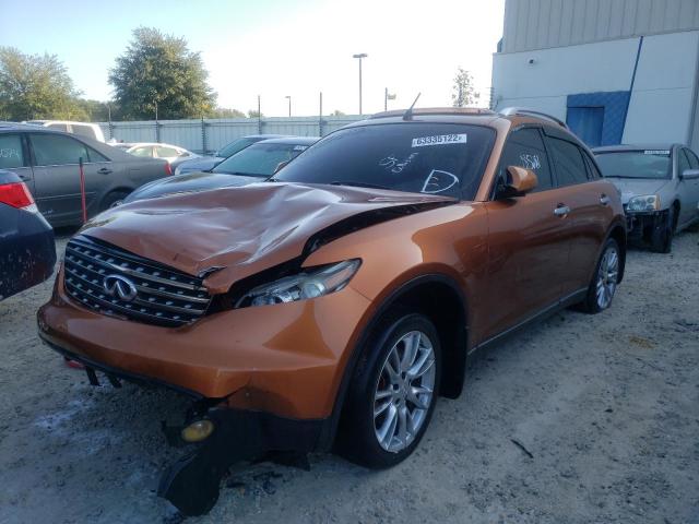 Photo 2 from auction – 2005 INFINITI FX35 with VIN JNRAS08U35X109007